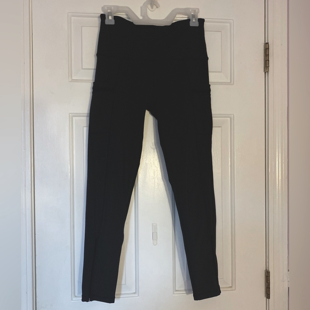 Women’s High Waist Black Yoga Pants | Leggings | Size Med